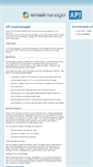Mobile Screenshot of api.emailmanager.com